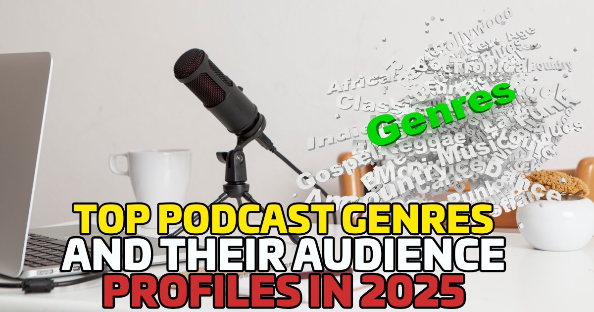 Top Podcast Genres and Their Audience Profiles in 2025