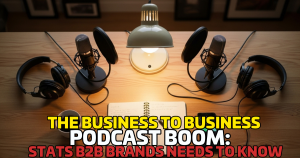 The Business-to-Business Podcast Boom: Stats B2B Brands Need to Know