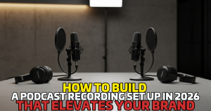 How to Build a Podcast Recording Setup in 2026 That Elevates Your Brand