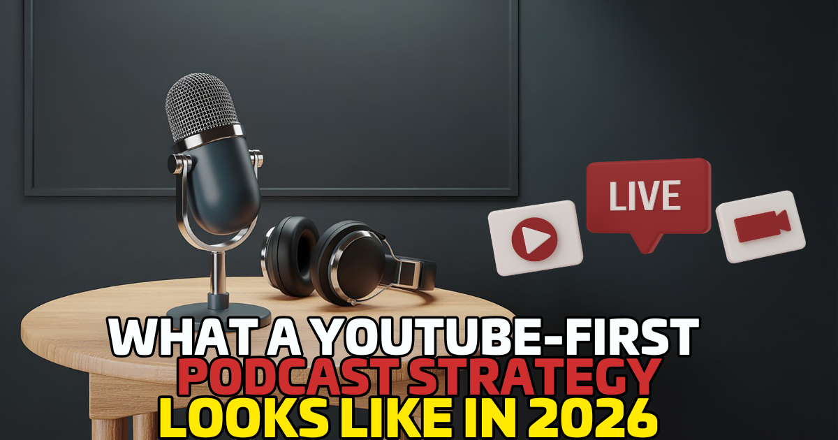 What a YouTube-First Podcast Strategy Looks Like in 2026