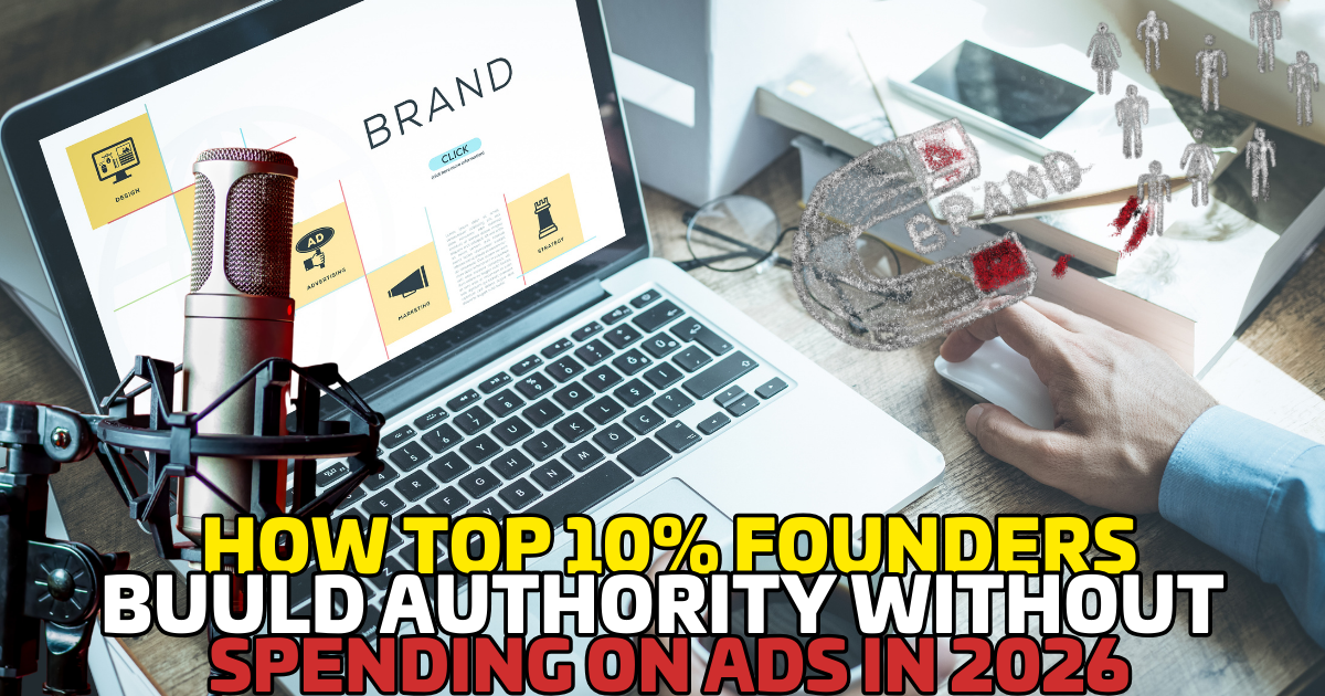 How Top 10% Founders Build Authority Without Spending on Ads in 2026