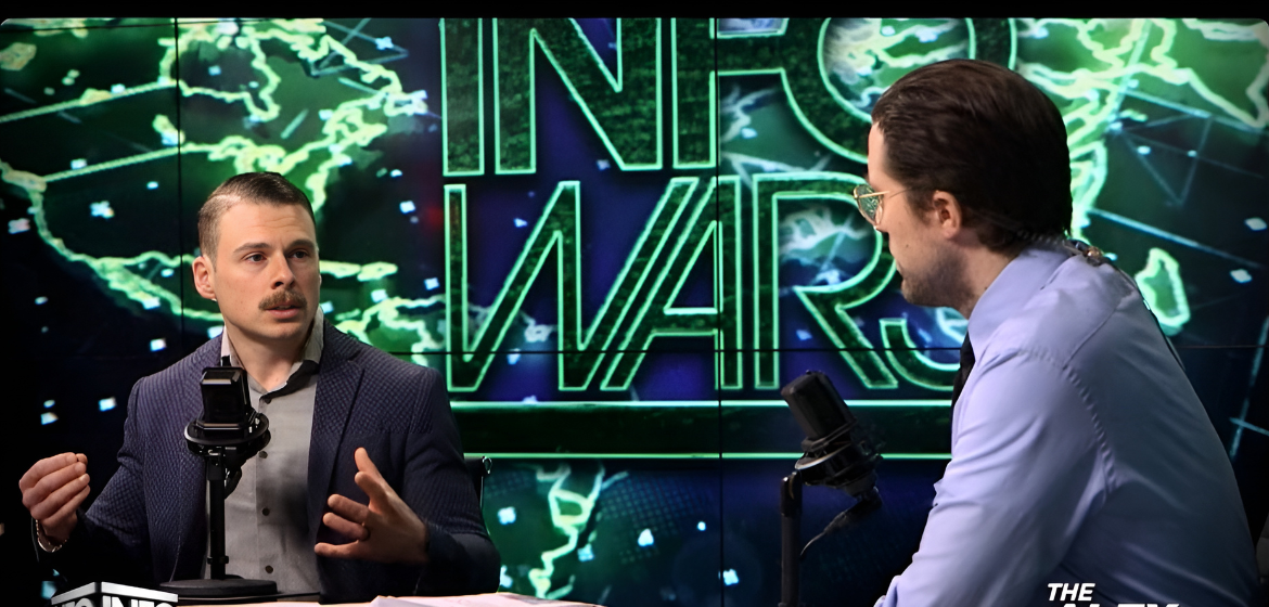 Jeremy Ryan Slate booked on The Alex Jones Show - podcast booking agency placement by Command Your Brand