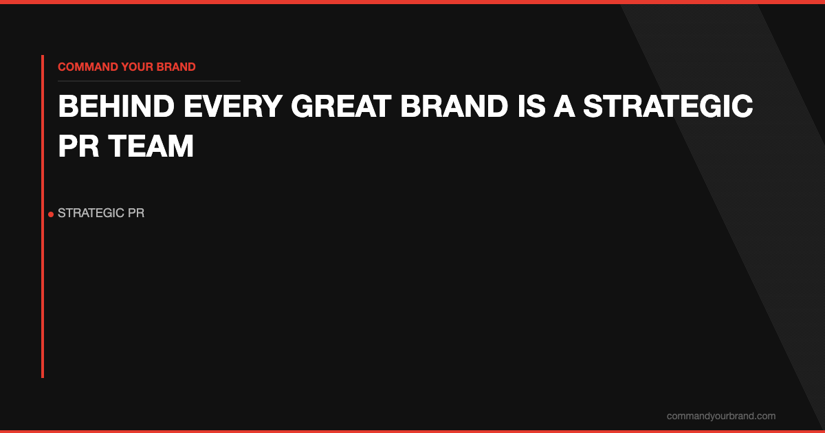 Behind Every Great Brand Is a Strategic PR Team: How CYB Amplifies Authority Through Podcasts