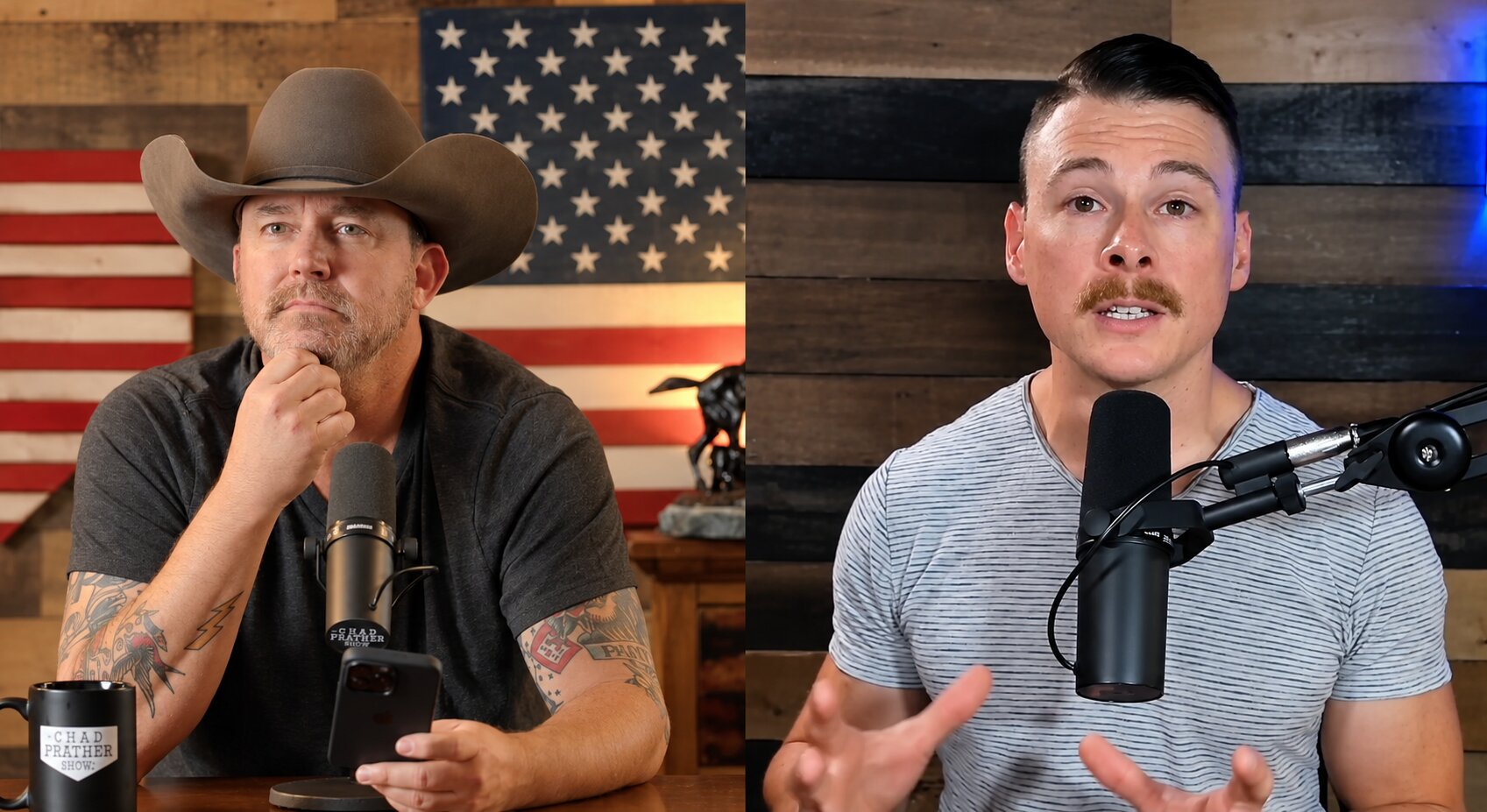 Jeremy Ryan Slate booked on The Chad Prather Show - podcast booking by Command Your Brand