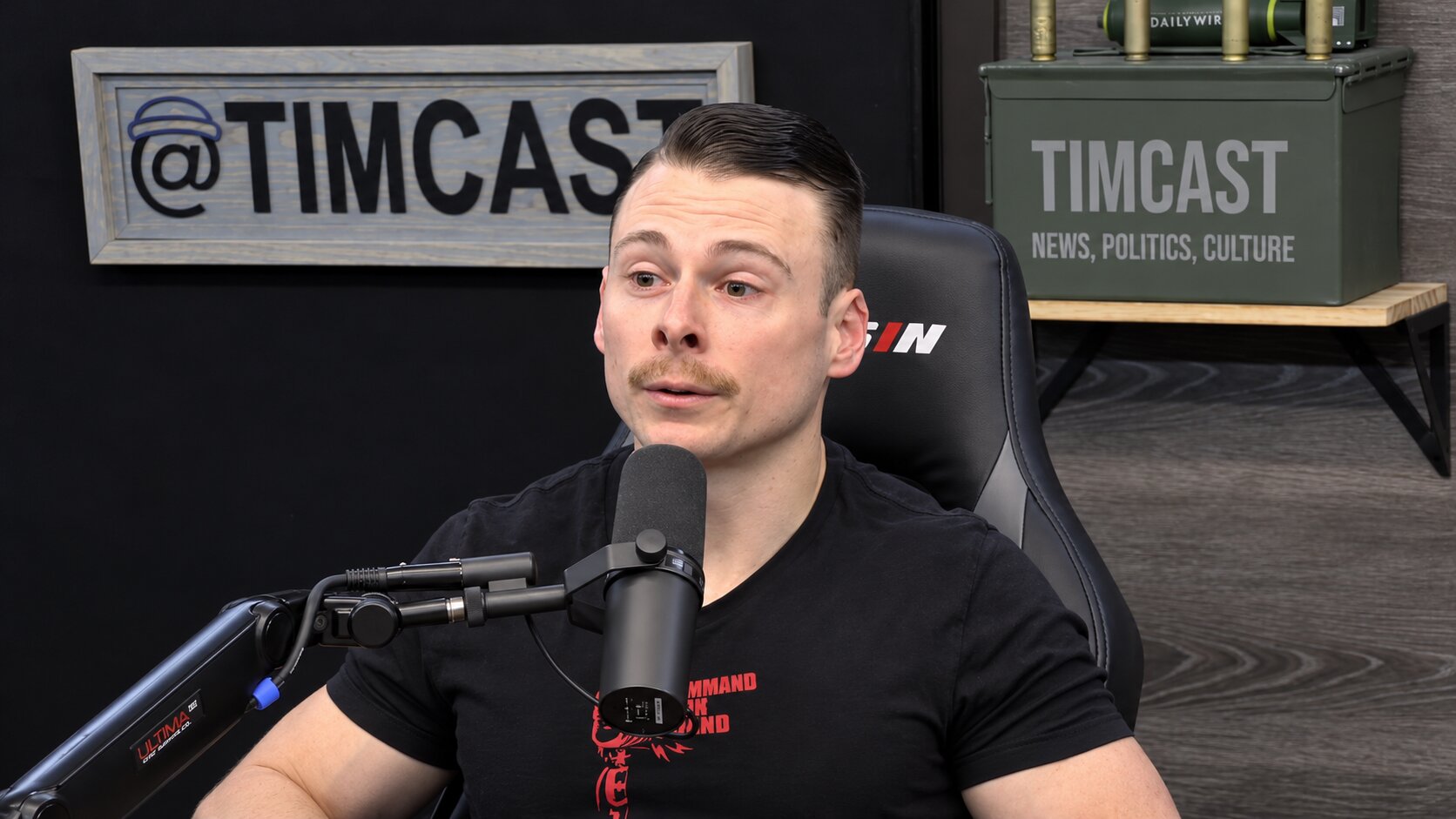 Jeremy Ryan Slate on Timcast IRL with Tim Pool - podcast booking agency Command Your Brand